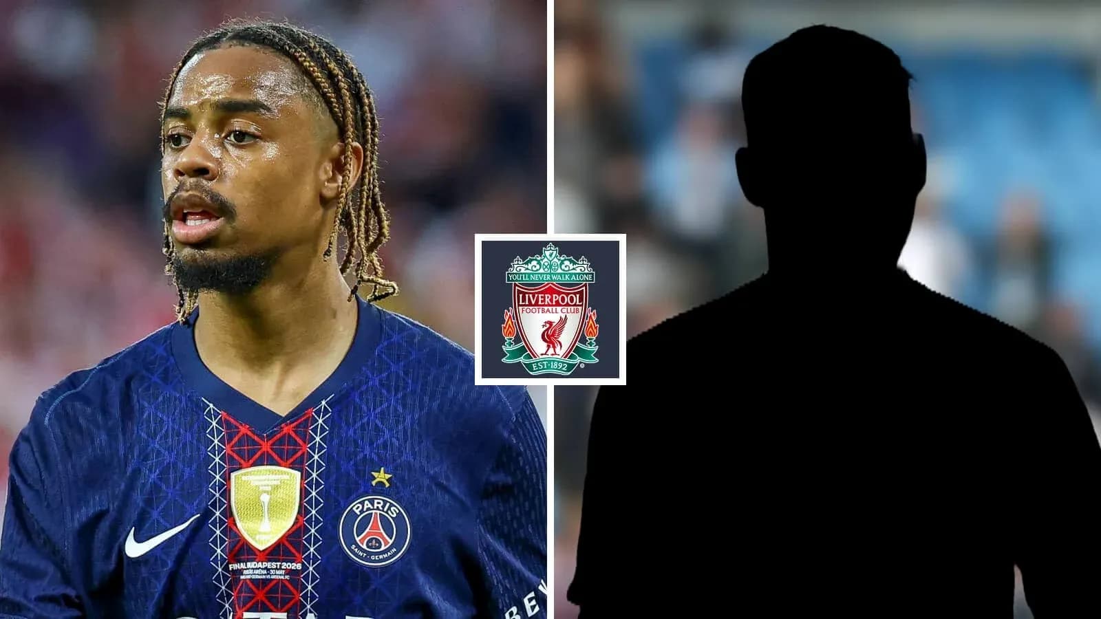 Jugador de PSG con camiseta durante partido