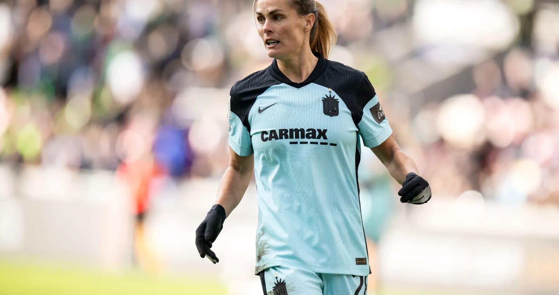 Jugadora de NJ/NY Gotham FC en acción