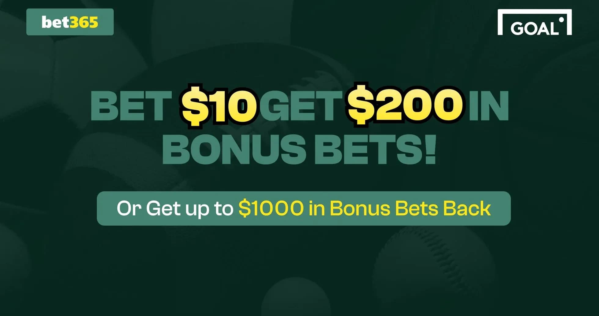 Anuncio de apuestas con promociones de bet365