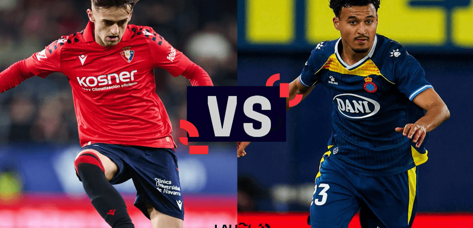 Osasuna y Espanyol compiten en el partido