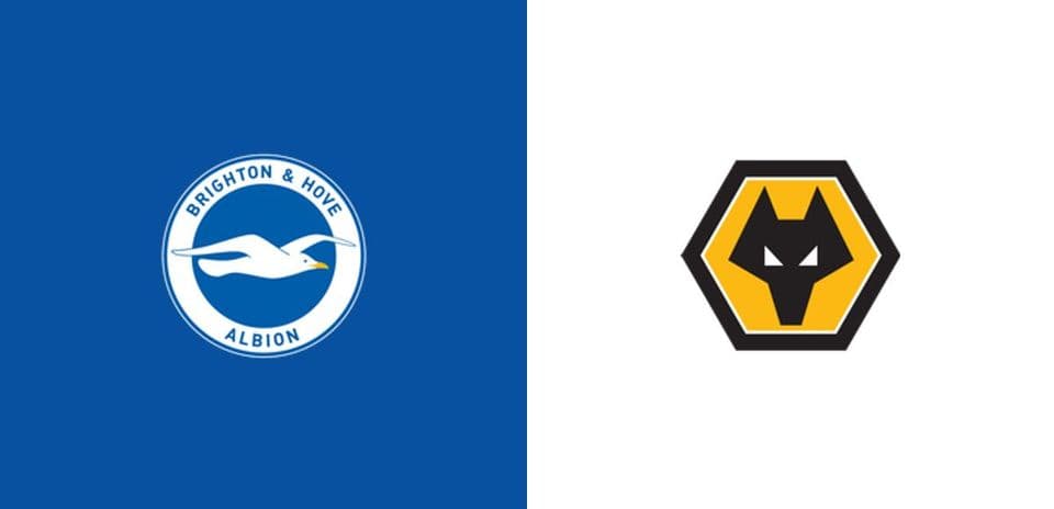 Logos de Brighton & Hove Albion y Wolverhampton