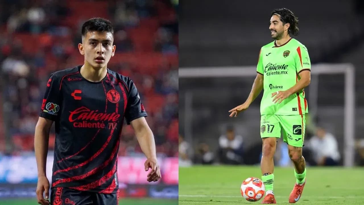 Jugadores de FC Juárez y Club Tijuana en acción