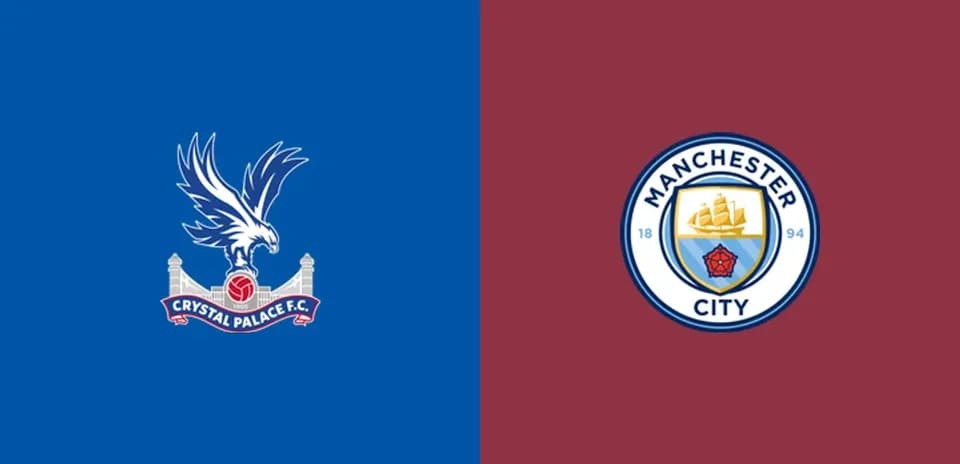 Logos de Crystal Palace y Manchester City