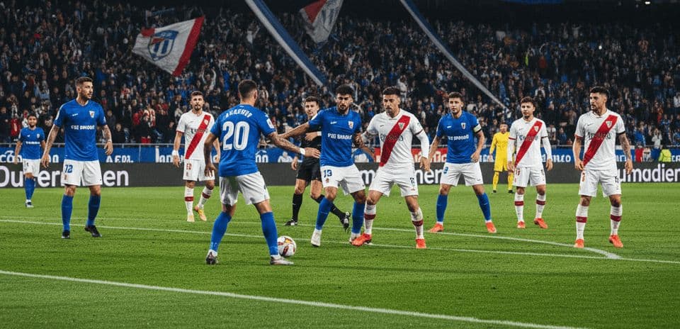 Empate sin goles entre Oviedo y Rayo Vallecano en La Liga