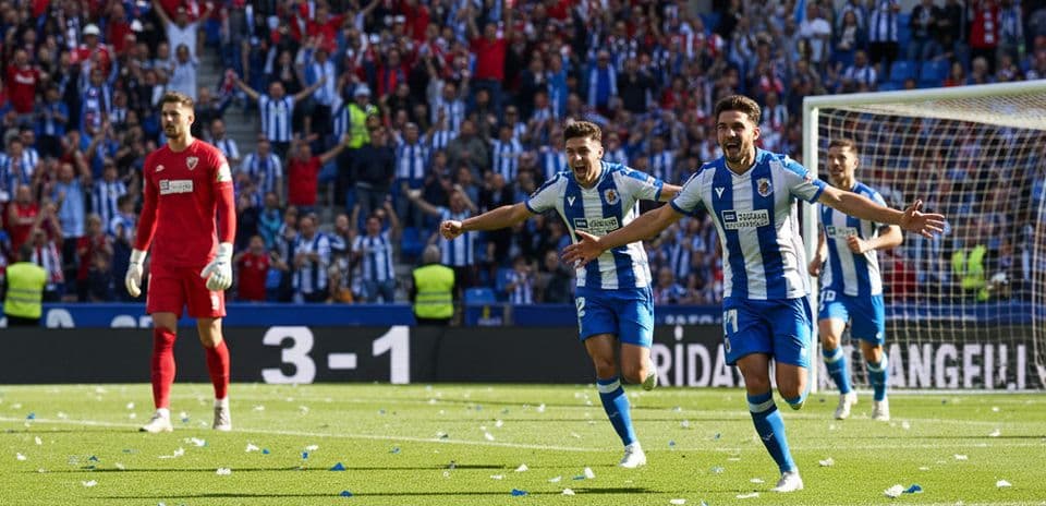 La Real Sociedad vence a Osasuna con un sólido 3-1 en El Sadar