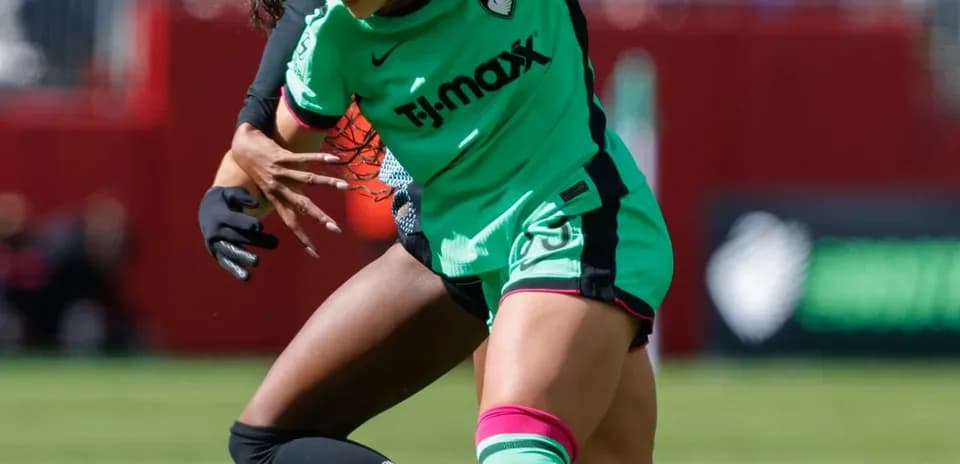Jugadora del Chicago Red Stars en acción