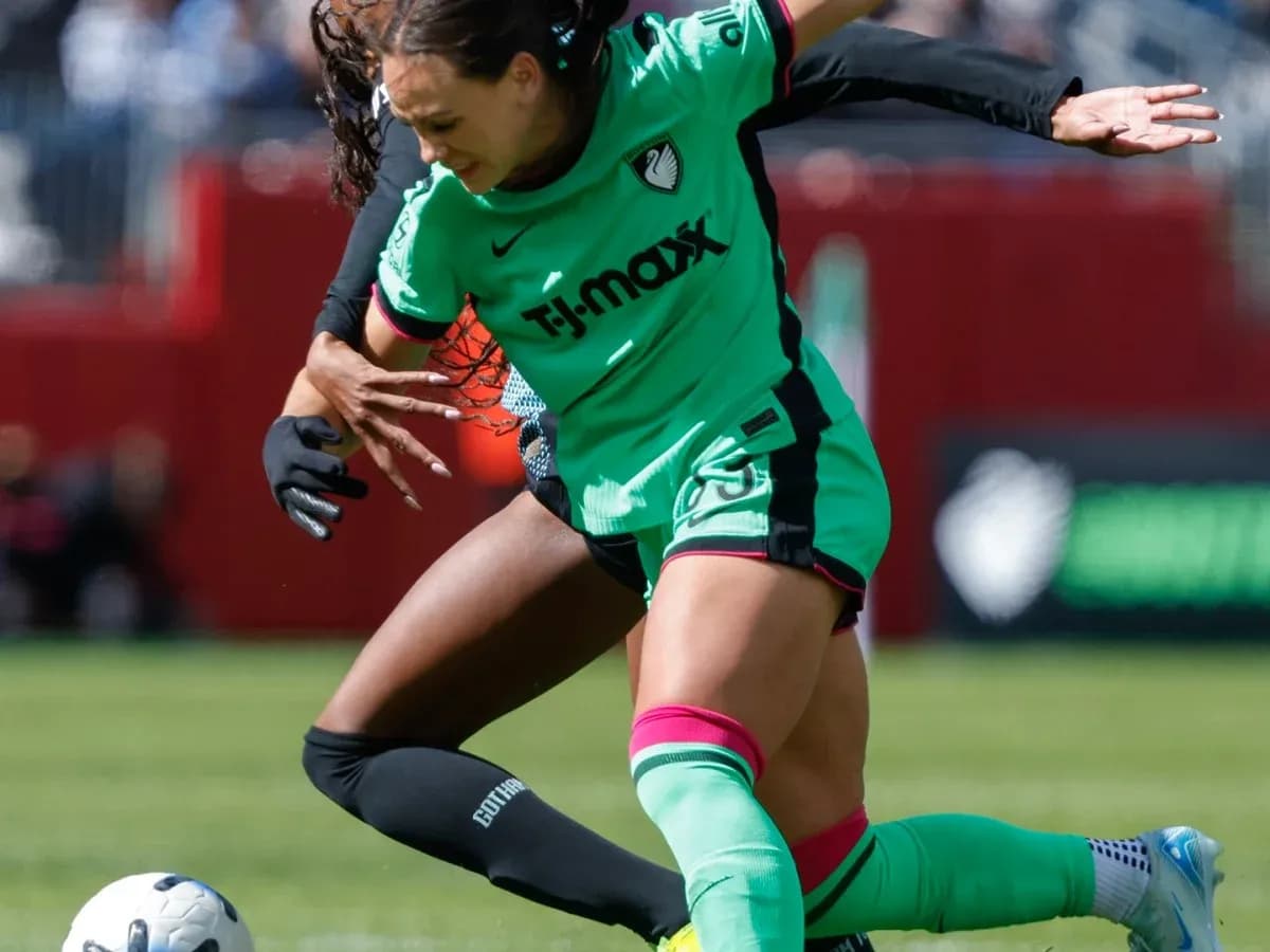 Jugadora del Chicago Red Stars en acción