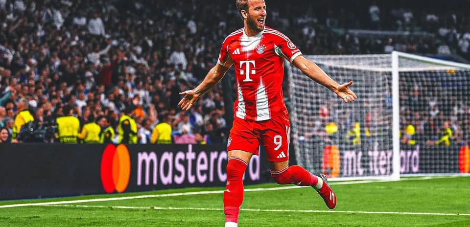 Jugador de Bayern Múnich celebrando un gol