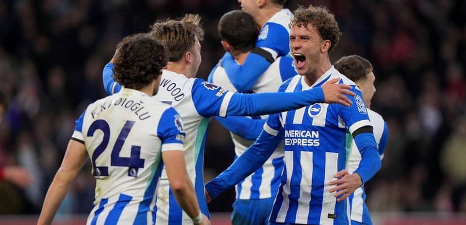 Dominio estratégico de Brighton en el Amex Stadium