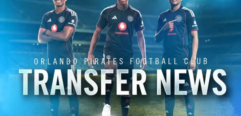 Jugadores de Orlando Pirates presentan noticias de transferencias
