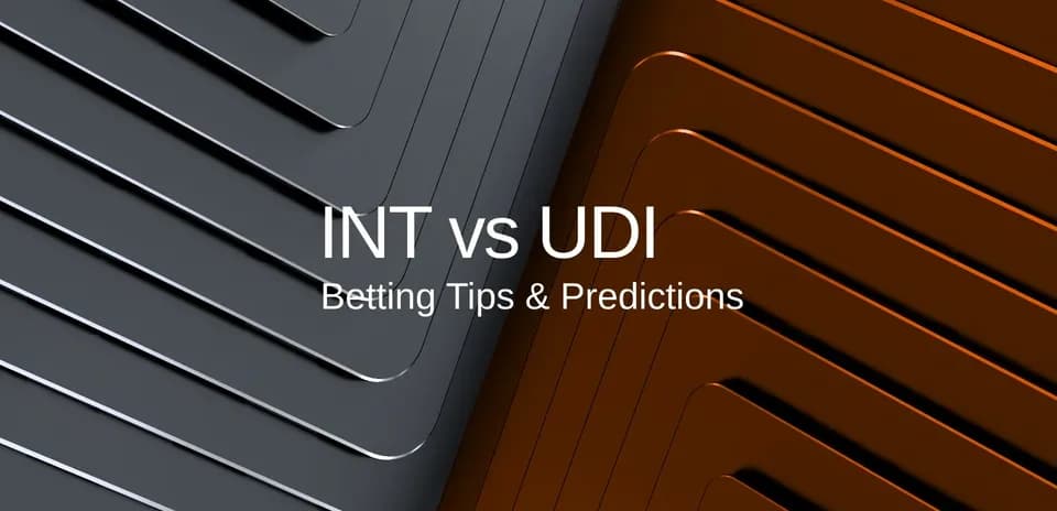 INT contra UDI, consejos de apuestas y predicciones
