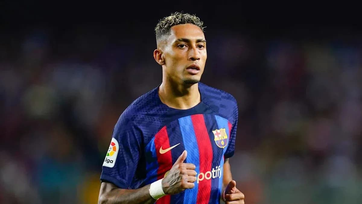 Jugador de Barcelona en acción durante un partido