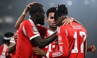 Jugadores de Bayern celebrando un gol