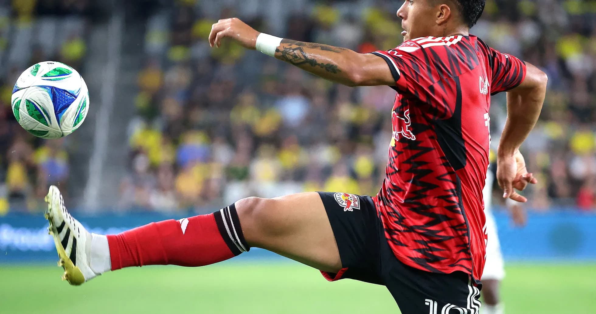 Jugador de New York RB II en acción