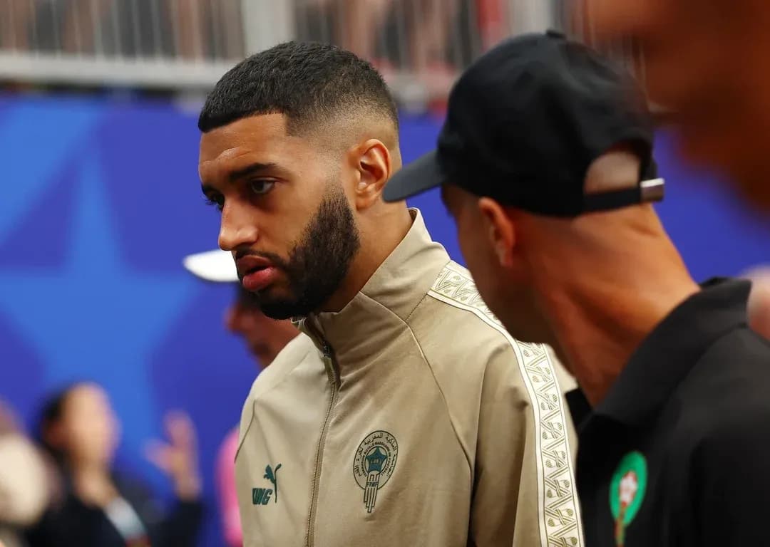 Jugador con chaqueta de Marruecos en el evento