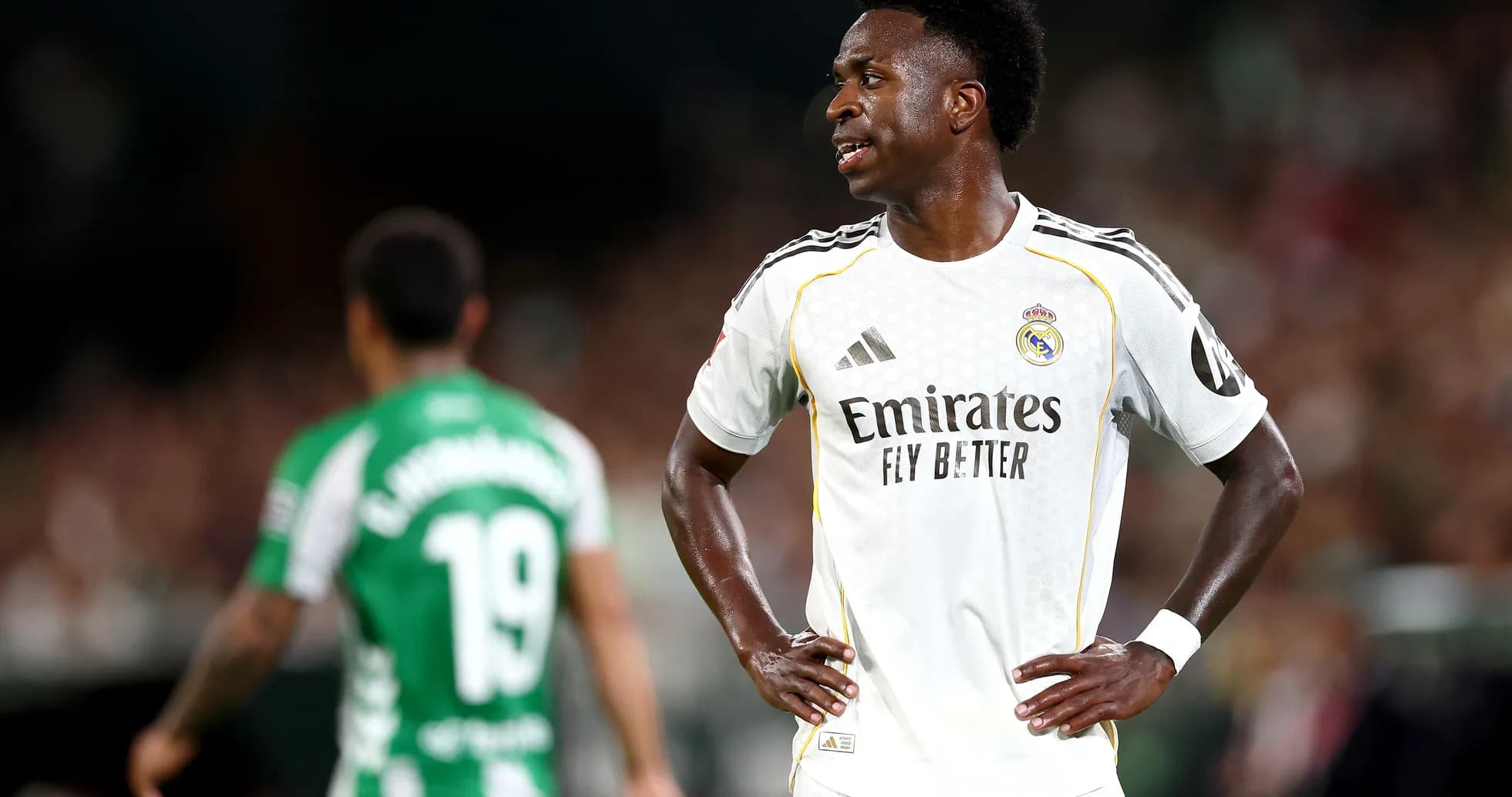 Vinícius Jr. durante el partido contra Real Betis
