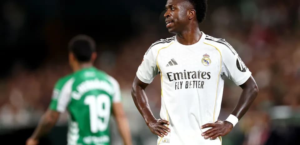 Vinícius Jr. durante el partido contra Real Betis