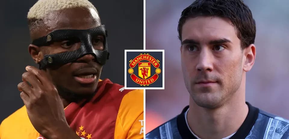Jugadores de Galatasaray y Manchester United en el campo