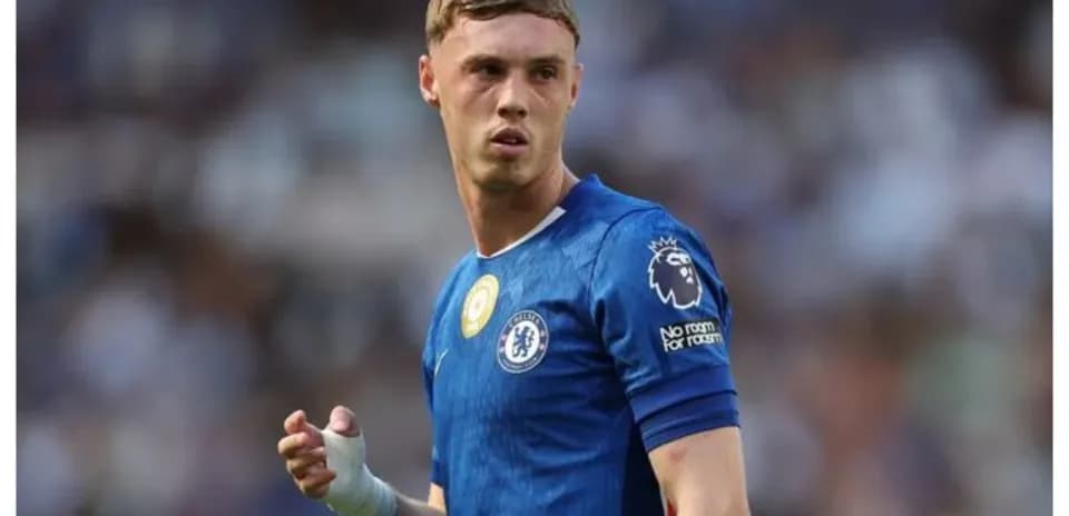 Jugador de Chelsea en el campo durante el partido