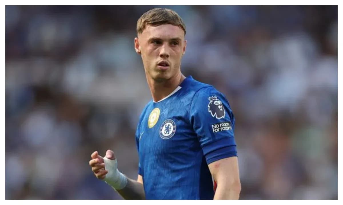 Jugador de Chelsea en el campo durante el partido