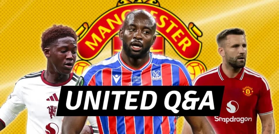 Jugadores de fútbol con logo de Manchester United