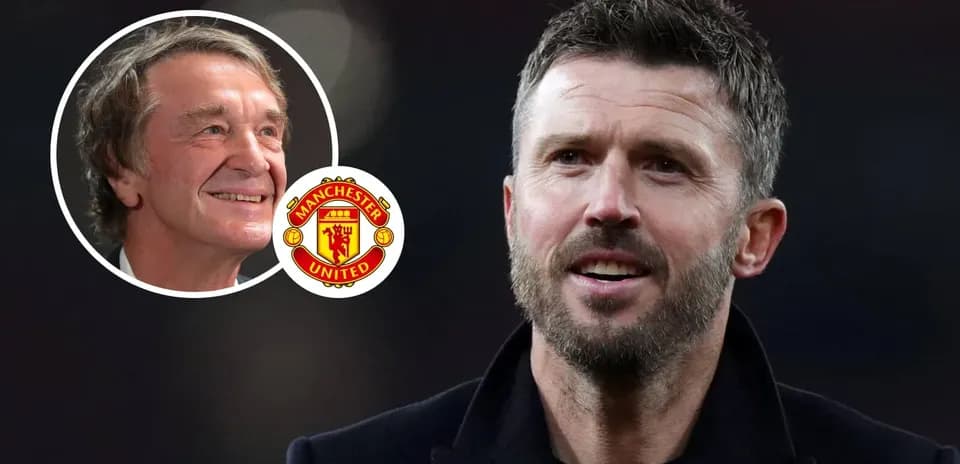 Michael Carrick hablando sobre Manchester United