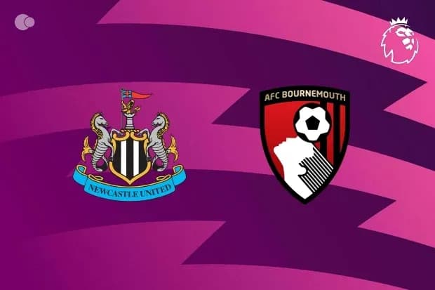 Logos de Newcastle United y AFC Bournemouth