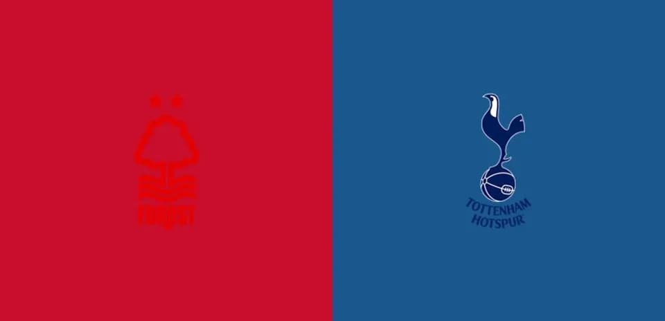 Logos de Nottingham Forest y Tottenham Hotspur