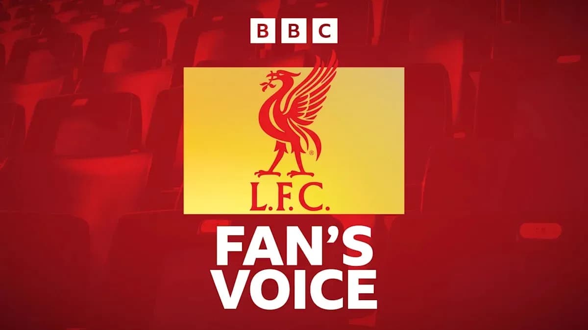 Logo de Liverpool FC con el texto 'Fan's Voice'
