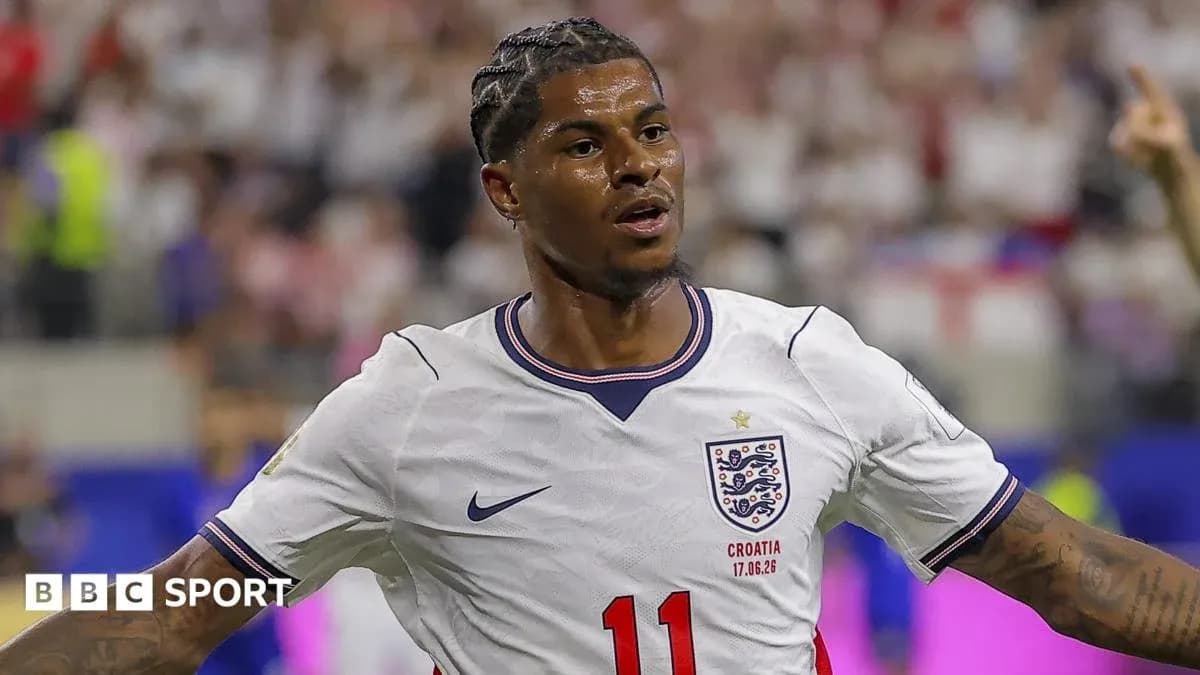 Jugador de Inglaterra en celebración durante un partido
