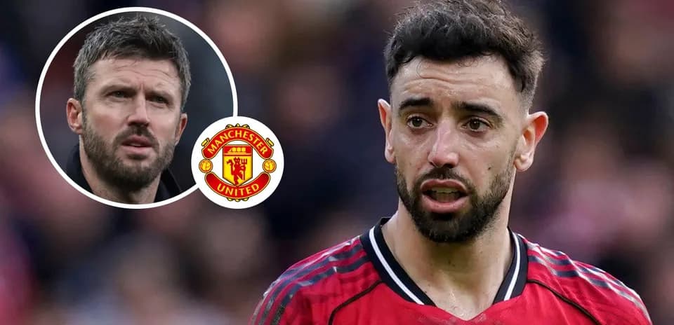 Bruno Fernandes en partido de Manchester United