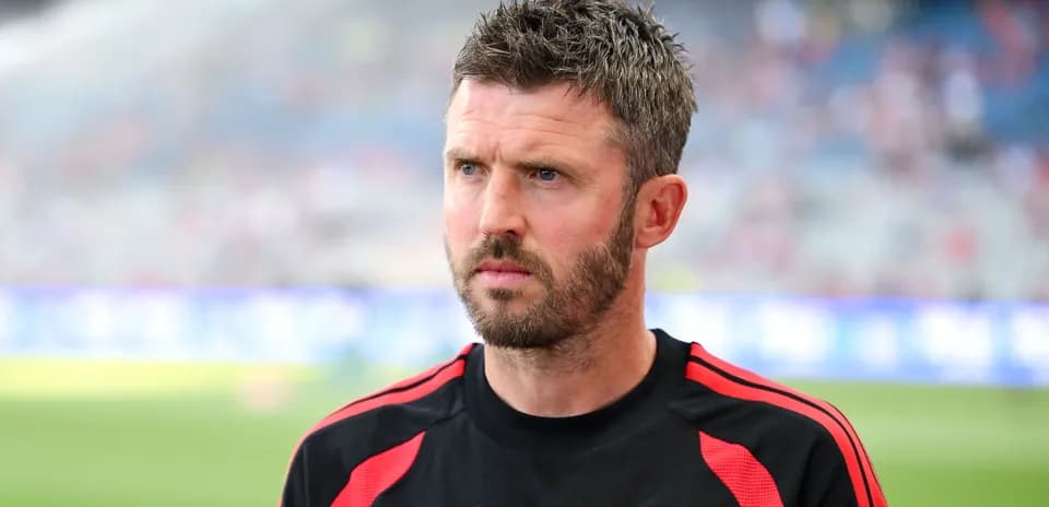 Entrenador de Manchester United en el campo