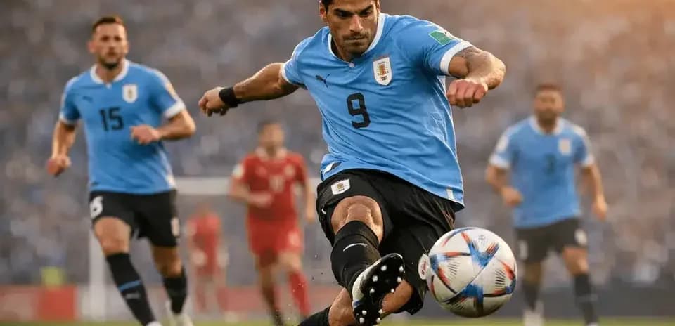 Luis Suárez disparando durante un partido