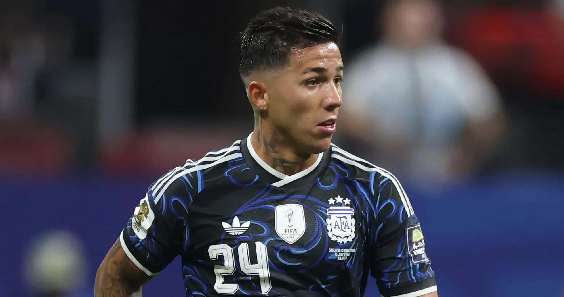 Jugador de Argentina en acción durante un partido
