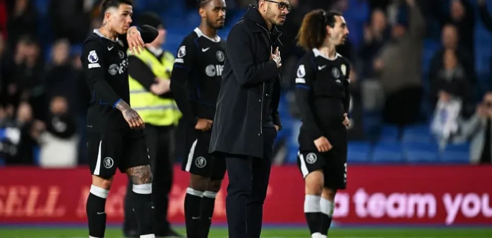 Jugadores de Chelsea tras un partido en el estadio