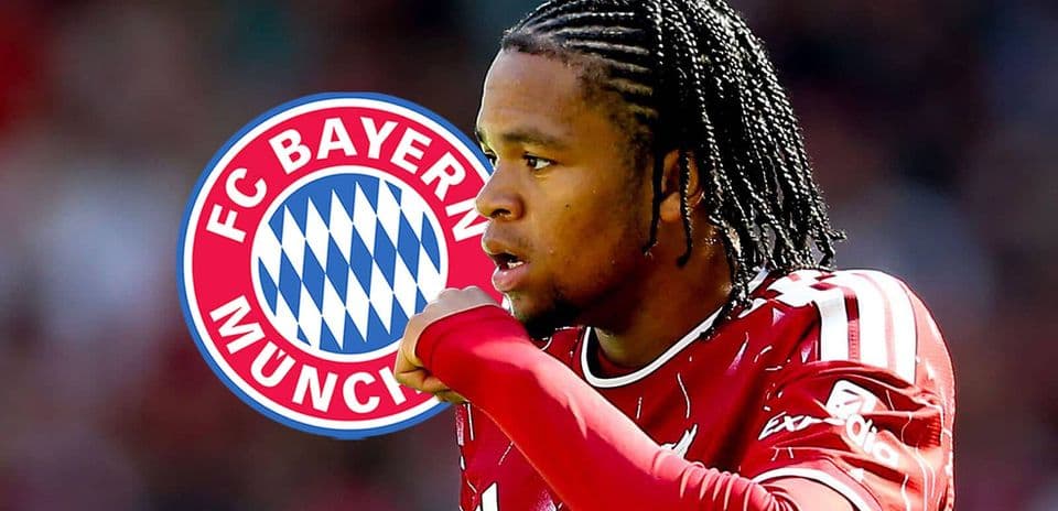 Jugador de Bayern Múnich en acción durante el partido