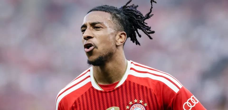Jugador de Bayern Munich celebrando durante un partido