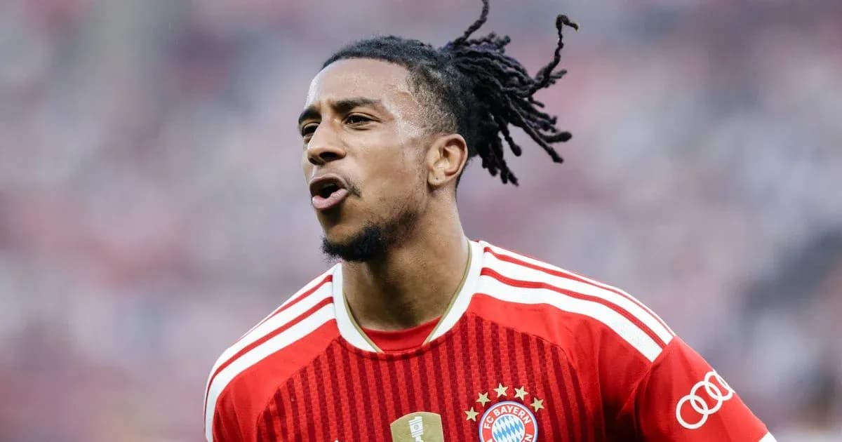 Jugador de Bayern Munich celebrando durante un partido