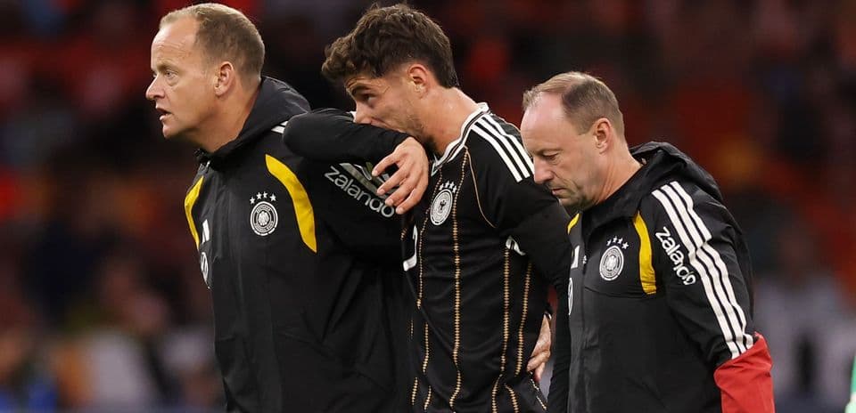 La crisis de lesiones en Arsenal se agrava con la lesión de Kai Havertz en Alemania bajo Klopp