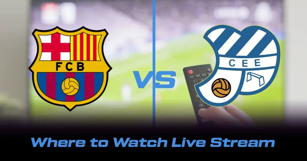 Dónde Ver en Vivo el Partido FC Barcelona vs CE Europa Hoy en TV y Streaming