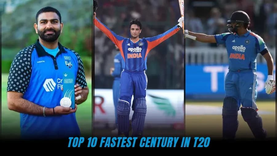 Top 10 Centurias Más Rápidas en T20 Internacionales - Actualizado 2026