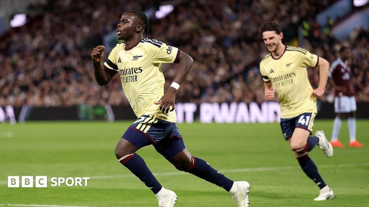 Valoraciones de los jugadores en la ajustada victoria del Arsenal sobre Aston Villa