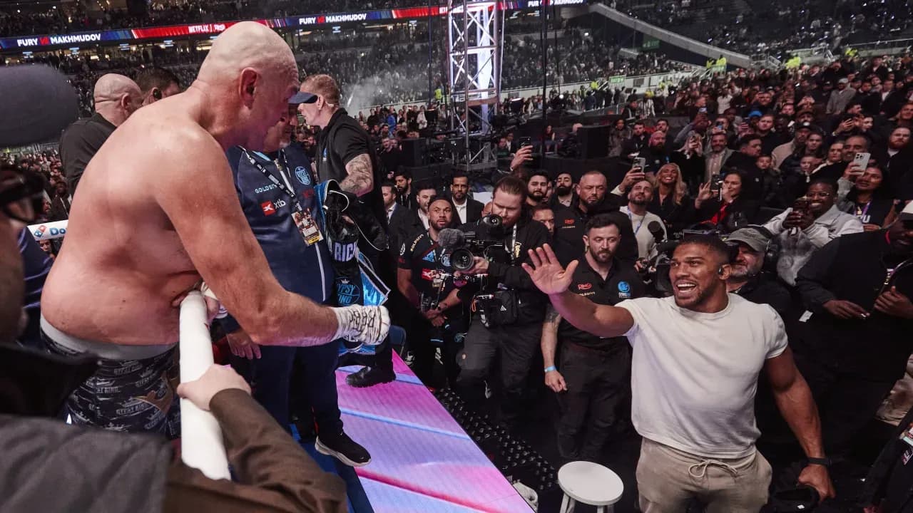 ¿Pelearán Anthony Joshua y Tyson Fury? Lo que hay que saber sobre la posible batalla británica de pesos pesados