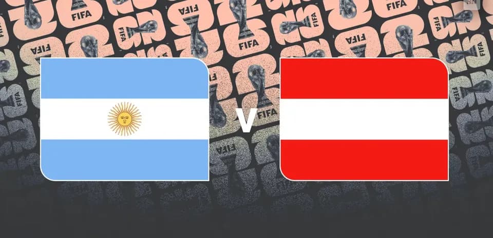Dónde ver Argentina vs Austria en vivo: canal, horario y opciones de streaming para el Mundial Grupo J
