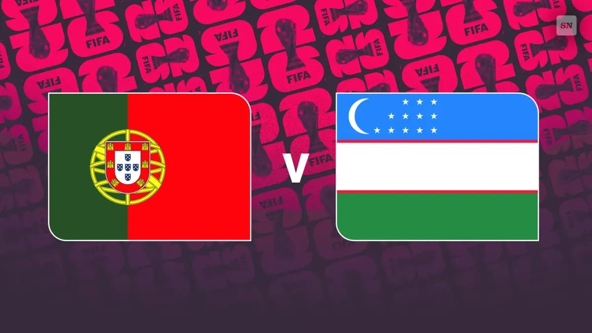 Portugal vs. Uzbekistán: Cómo ver el partido del Mundial 2026 en vivo y horario de inicio