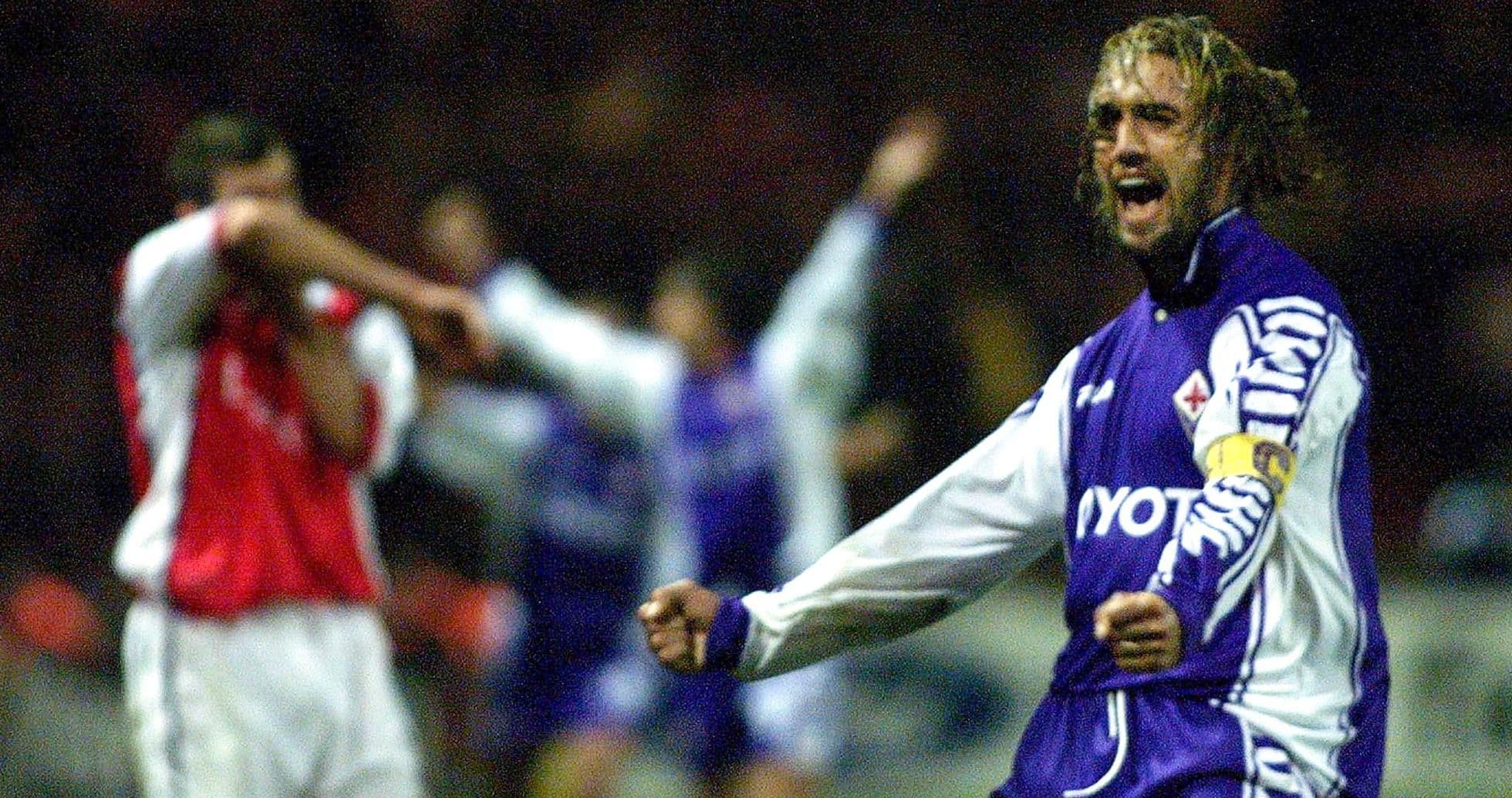 Batistuta regresa con fuerza en la celebración del centenario de Fiorentina