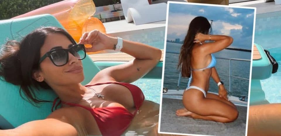 Antonela Roccuzzo deslumbra en bikini durante sus vacaciones en yate de lujo