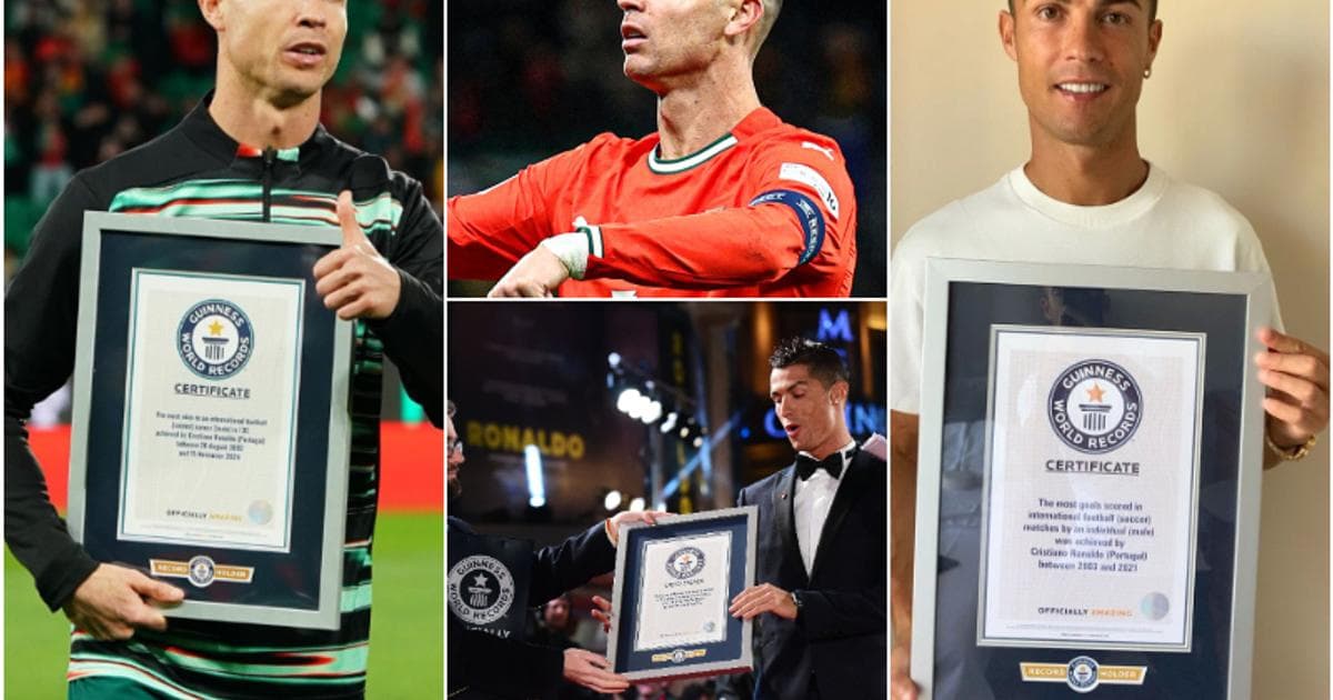 Cristiano Ronaldo y sus Récords Guinness: Una Historia de Logros Únicos