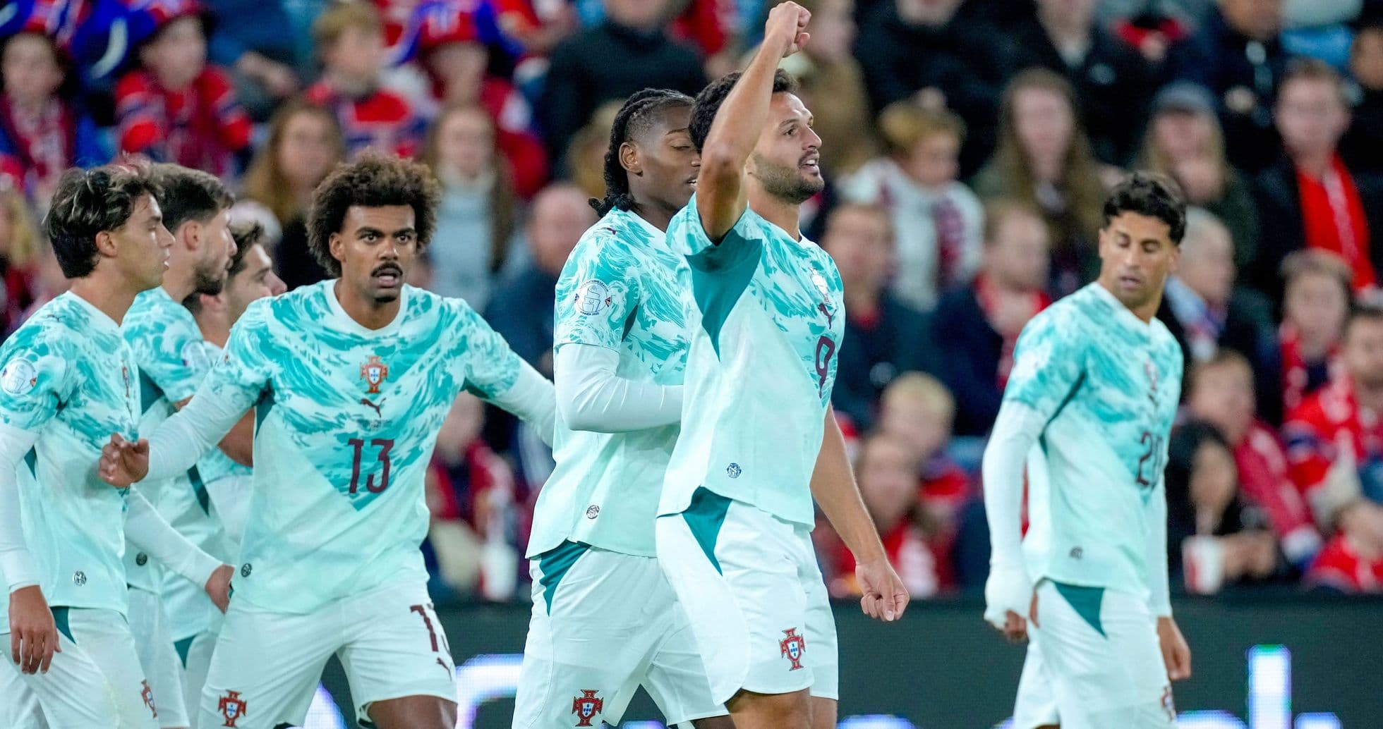 Evaluación de jugadores de Portugal ante Noruega: Joao Felix y Goncalo Ramos aseguran victoria clave en Oslo