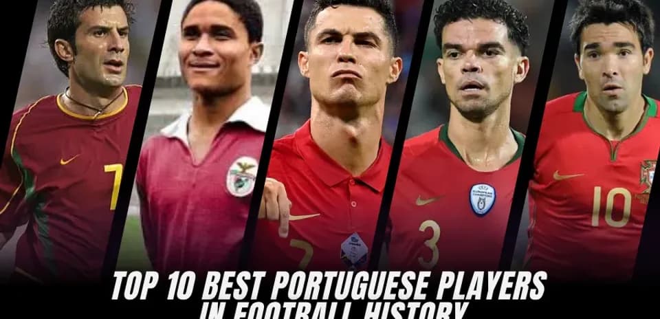 Los 10 Mejores Futbolistas Portugueses de Todos los Tiempos | Clasificación